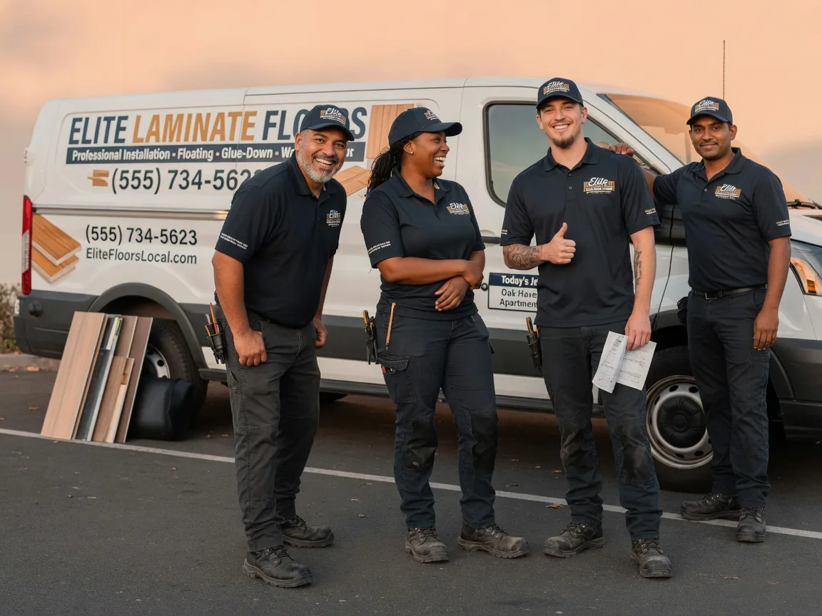 Laminate flooring installation company in Weddington, NC